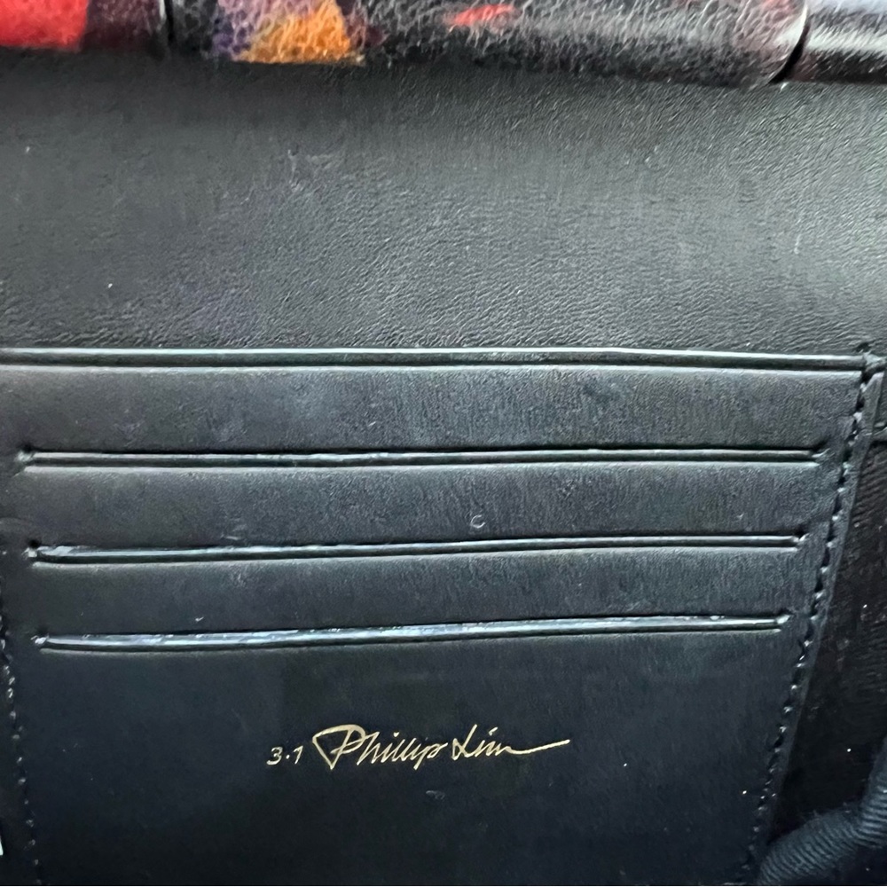 3.1 Phillip Lim Hana Chain Floral Saddle Bag - Picture 9 of 11